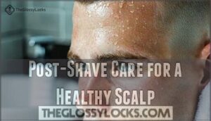 post-shave care for a healthy scalp