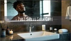 post shave skin care
