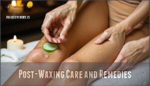 post-waxing care and remedies