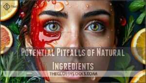 potential pitfalls of natural ingredients