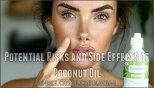 potential risks and side effects of coconut oil