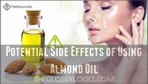 potential side effects of using almond oil