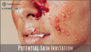 potential skin irritation