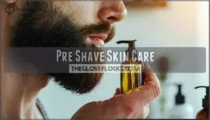 pre shave skin care