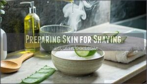 preparing skin for shaving preparing skin for shaving