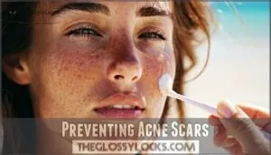 preventing acne scars