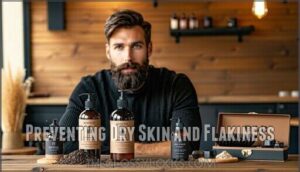 preventing dry skin and flakiness