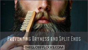 preventing dryness and split ends