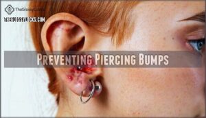 preventing piercing bumps