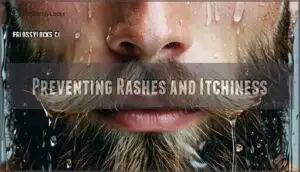 preventing rashes and itchiness