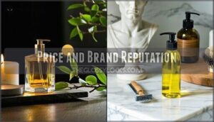 price and brand reputation