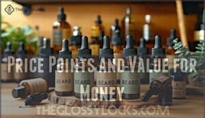 price points and value for money