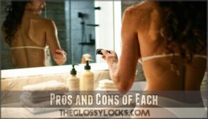 pros and cons of each