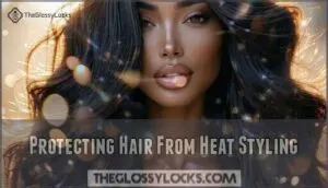 protecting hair from heat styling