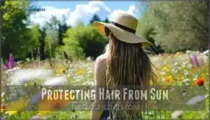 protecting hair from sun