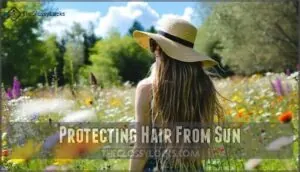 protecting hair from sun protecting hair from sun