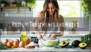 protein treatments and masks