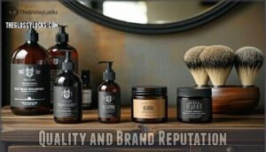 quality and brand reputation