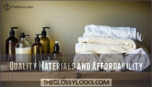 quality materials and affordability