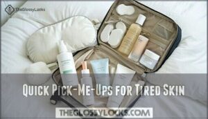 quick pick-me-ups for tired skin