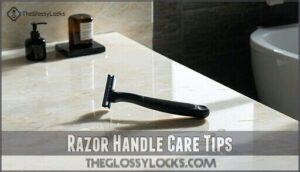 razor handle care tips