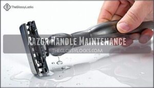 razor handle maintenance