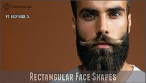 rectangular face shapes