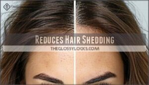 reduces hair shedding