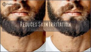 reduces skin irritation