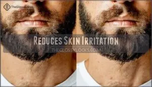 reduces skin irritation