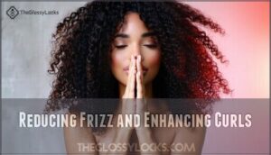 reducing frizz and enhancing curls
