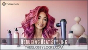 reducing heat styling