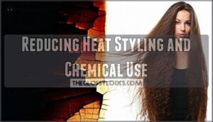 reducing heat styling and chemical use