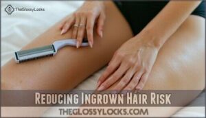 reducing ingrown hair risk