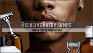 reducing razor bumps