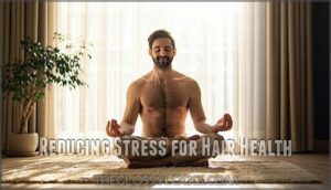 reducing stress for hair health