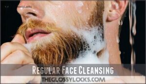 regular face cleansing