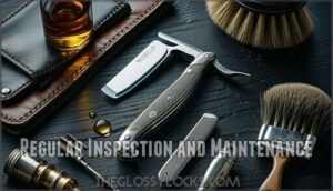 regular inspection and maintenance