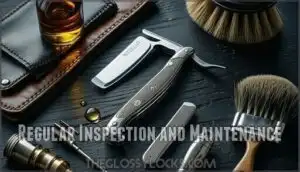 regular inspection and maintenance