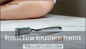 regular razor replacement benefits