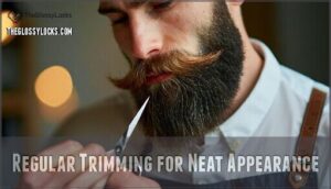 regular trimming for neat appearance
