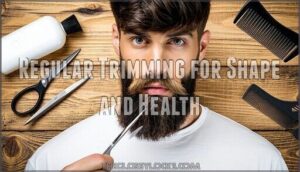 regular trimming for shape and health