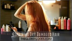 repairing dry damaged hair