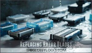 replacing razor blades