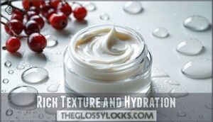 rich texture and hydration