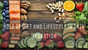 role of diet and lifestyle in skin hydration