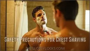 safety precautions for chest shaving
