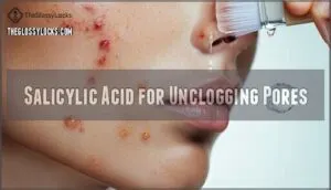 salicylic acid for unclogging pores