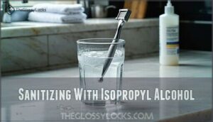 sanitizing with isopropyl alcohol sanitizing with isopropyl alcohol