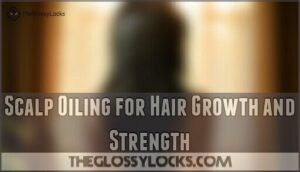 scalp oiling for hair growth and strength
